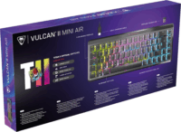 Turtle Beach Vulcan II Mini Air Mechanikus Vezetékes és Wireless Gaming Billentyűzet DE - Fekete