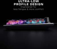 Turtle Beach Vulcan TKL AIMO Mechanikus Vezetékes Gaming Billentyűzet DE - Fekete