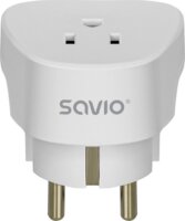 Savio AP-01 EU - US Utazó adapter - Fehér
