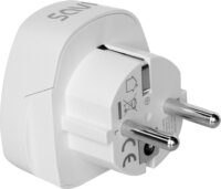 Savio AP-01 EU - US Utazó adapter - Fehér