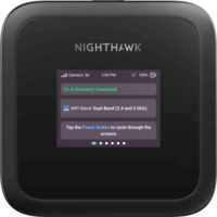 Netgear MH3150-100EUS Hordozható 4G LTE / 5G WiFi 6 5185mAh Router - Fekete
