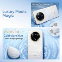 Realme 14 Pro 8/256GB 5G Dual SIM Android Okostelefon - Fehér