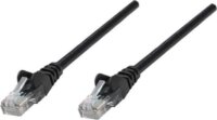 Manhattan U/UTP Cat6 RJ45 Patch kábel 1m - Fekete