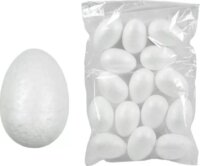 Hungarocell tojás 8 cm - Fehér (15 db / csomag)