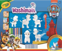 Crayola Washimals Kimosható Mancs őrjárat figura matricákkal (5 db/csomag)