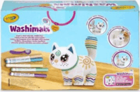 Crayola Washimals Kimosható óriás cica figura 5db filctollal 15 cm