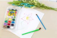 Crayola Washable Kimosható 24 színű vízfestékkészlet