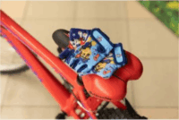 Nickelodeon Mancs őrjárat rövid ujjas Biciklis kesztyű - kék