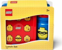 LEGO 40580001 Room Copenhagen Iconic Classic Műanyag ételtároló 1,4L + kulacs 0,35L - Piros / Kék