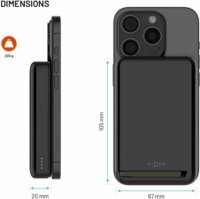 Fixed MagZen 10 Pro MagSafe Powerbank 10000mAh 30W - Fekete