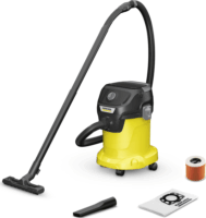 Karcher KWD 3 V-17/4/20 Porzsákos Nedves-száraz porszívó 230W - Sárga
