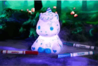 Crayola Világító színezhető állatka - Unikornis