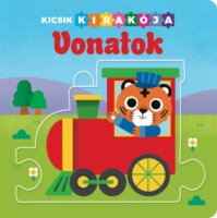 Kicsik kirakója 5. - Vonatok kirakós könyv gyerekeknek