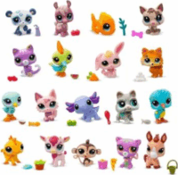 Hasbro Littlest Pet Shop Játékfigura 2. széria 5cm - Sirály