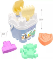 Lovagvár 7 részes műanyag Homokozókészlet