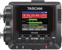Tascam FR-AV2 Hordozható hangrögzítő - Fekete