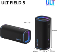 Sony ULT Field 5 Bluetooth hordozható hangszóró 15 Watt - Fekete