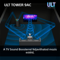 Sony ULT Tower 9 Bluetooth party hangszóró 1800 Watt - Fekete