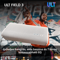 Sony ULT Field 3 Bluetooth hordozható hangszóró 5 Watt - Fehér