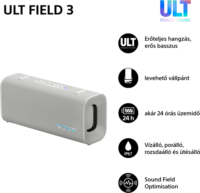 Sony ULT Field 3 Bluetooth hordozható hangszóró 5 Watt - Fehér
