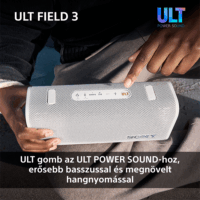 Sony ULT Field 3 Bluetooth hordozható hangszóró 5 Watt - Szürke