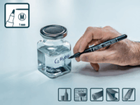 Pica Permanent Alkoholos Marker 1,0mm - Fekete