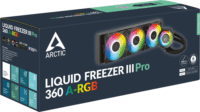 Arctic Liquid Freezer III Pro 360mm ARGB All In One Univerzális CPU Vízhűtés - Fekete