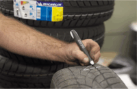 Pica 990/52 Visor Filctoll 10 mm - Fehér