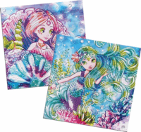 Nebulous Stars Díszíts szám szerint Képkészítő kreatív füzet - Marinia és Coralia