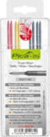 Pica 4020/SB DRY Jelölő ceruza utántöltő készlet - Vegyes színek