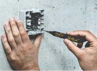 Pica 150/46 INK Mély lyukjelölő marker 1.5mm - Fekete