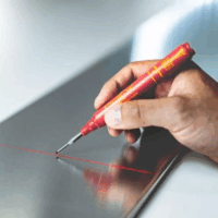 Pica 150/40/SB INK Mély lyukjelölő marker 1.5mm - Piros