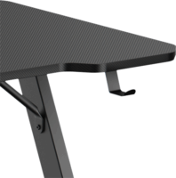 White Shark HELIX Gamer asztal - Fekete