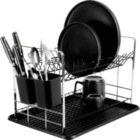 Berlinger Haus BH/8597N edényszárító 48 x 32 x 29 cm - Matt fekete