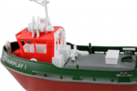 Amewi Fairplay RTR 2,4 GHZ Távirányítós vontatóhajó 1:72 - Piros