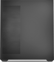 Sharkoon AK6 Midi Torony Számítógépház + 4db 120mm RGB ventilátor - Fekete