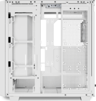 Sharkoon Rebel C70G Midi Torony Számítógépház + 4db 120mm RGB ventilátor - Fehér