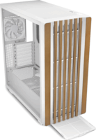 Sharkoon Rebel C70G Midi Torony Számítógépház + 4db 120mm RGB ventilátor - Fehér