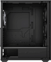 Sharkoon VK3 Midi Torony Számítógépház + 3db 120mm + 1db 120mm RGB ventilátor - Fekete
