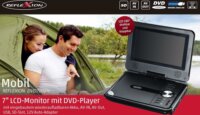 Reflexion DVD7002N Hordozható DVD lejátszó - Fekete