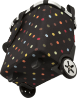 Reisenthel OE7009 Kerekes bevásárló táska - Fekete/Mintás