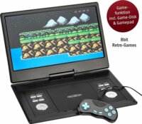 Reflexion DVD1424 Hordozható DVD Lejátszó - Fekete