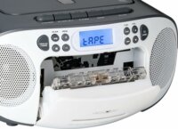 Reflexion RCR2260 Hordozható CD / Kazettás Rádió - Fehér / Szürke