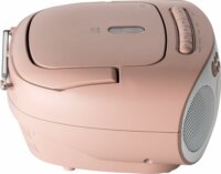 Reflexion RCR2260 Hordozható CD / Kazettás Rádió - Fehér / Rózsaszín