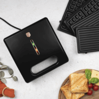 Berlinger Haus BH/9586 3 az 1-ben Szendvicssütő gofrisütő és grill 780W - Fekete
