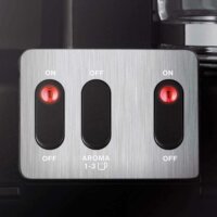 Krups 8508 Duothek Plus Filteres Kávéfőző 1100 Watt - Fekete