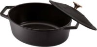 Berlinger Haus BH/6494 Önöttvas Pecsenye Sütőedény fedéllel Ø 30cm 4,6L - Fekete