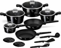 Berlinger Haus BH/8232 Alumínium Edénykészlet - Fekete (15 részes)