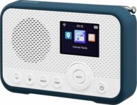 Sangean WFR-39 Internetes Zsebrádió - Fehér / Kék