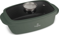 Berlinger Haus BH/8775 Pecsenyesütő fedővel és aroma gombbal 6L - Zöld